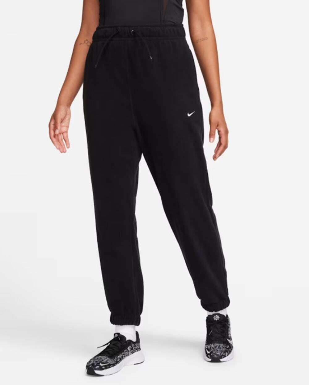 NIKE Women's Thermal Fit Fleece Polar Joggers XS Black Sweatpants NWT